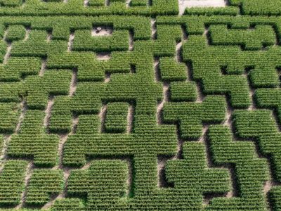 Pop Corn Labyrinthe – Pont-l’Abbé – Pays Bigouden – Bigoudenjoy