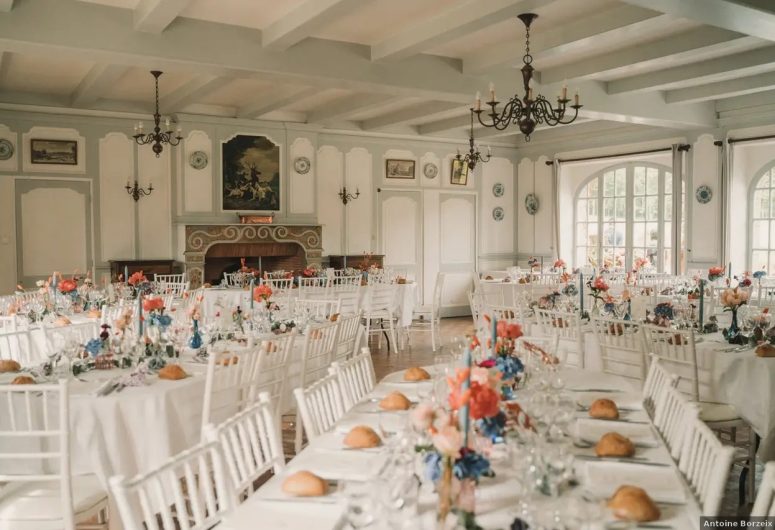 Salle de mariage au manoir du Stang