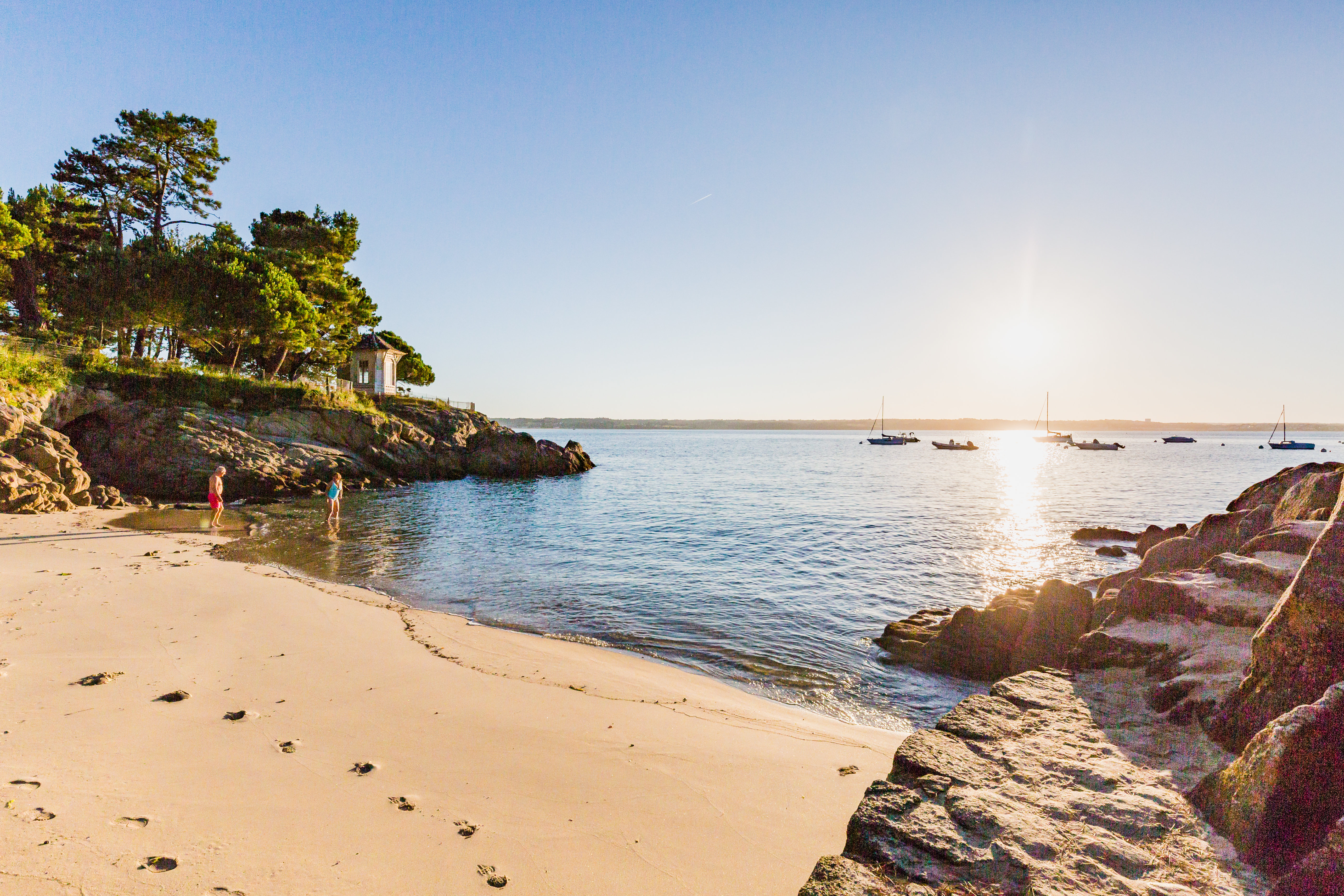 Plage De Bot Conan A Fouesnant Fouesnant Les Glenan